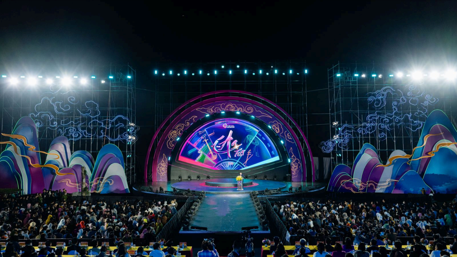 Chương trình bế mạc Festival Ninh Bình 2024 "Í A FEST"